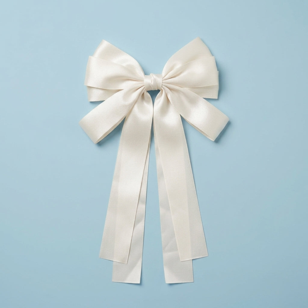 Nœud Géant pour Cheveux en Organza