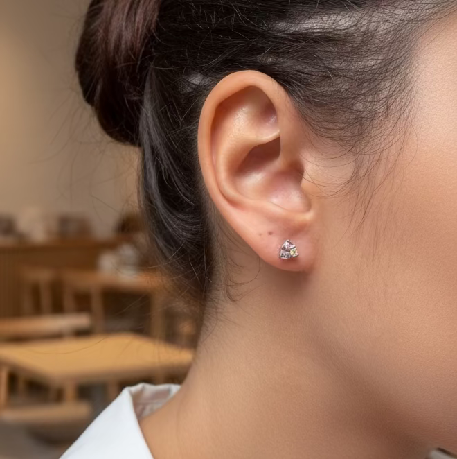 Piercing Cartilage & Lobe « Trio Pastels »